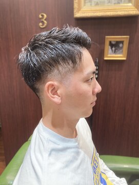 ブロートーキョー(BroTokyo) MEN'Sツーブロックミドルフェードジェットモヒカン