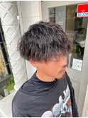メンズ ツイストパーマ