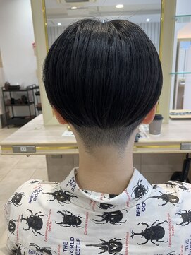 アッシュ 仙川店(Ash) ツーブロックボブ、刈り上げ女子、メンズライクショート