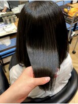 アルター(aL ter) 【縮毛矯正×トリートメント】黒髪/ボブルフ/鎌取/林愛華