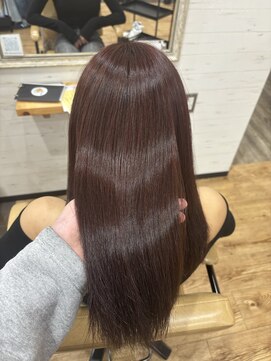 スカイ(SKY) チェリーレッド/ピンクカラー/ブリーチなし/かわいい