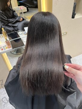 プアメリア 名古屋(Puamelia) 髪質改善カラーグレージュ