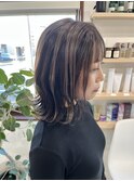 アンブレラカラー×ミルクティーグレージュ