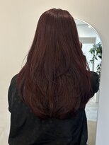 シス バイ フィット(SYS by fit)&nbsp;ワインレッド×レイヤーカット