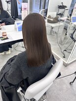 ブラウン(Brown)&nbsp;ブリーチなしダブルカラー♪オリーブベージュ