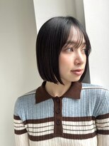 ミニボブ髪質改善ボブ顔まわりレイヤー20代30代40代[表参道]
