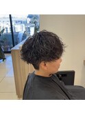 ツイスト波巻きパーマ