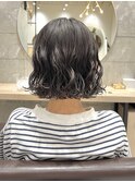 【RENA】ボブパーマ_コテ巻き風パーマ