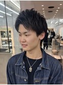 メンズショート/爽やかアップショート