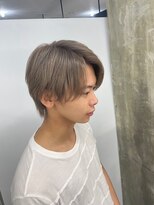 キング 楠葉店(K!ng)&nbsp;波巻きツイストスパイラルパーマ/フェザーパーマ/眉毛/メンズ