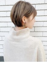 ロンド 銀座(Lond)&nbsp;【成田】ミニウルフレイヤーカット顔周りカットショート/銀座19