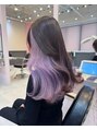 アグ ヘアー パム 茅野店(Agu hair pam)&nbsp;コントラストの付いたハイライトも可能です、色味等相談可能です