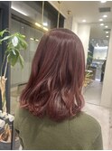 ☆ブリーチなしピンクベージュカラー♪♪☆