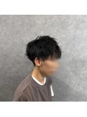 波巻きツイストスパイラル/波巻きパーマ