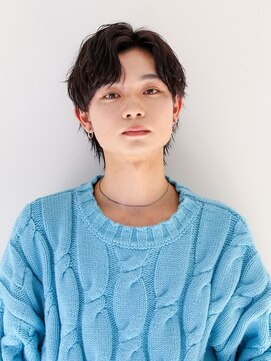 ガリカ 博多駅前(Gallica) 【Gallica】ワックスでキマる◎ワイルドメンズウルフパーマ