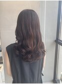 つやつやコテ巻き風パーマ