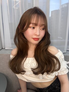 ボタン ハカタ(VOTAN hakata) 【NAO】オリーブベージュ/ブリーチなし/韓国風巻き/韓国ヘア