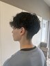 【men'sクーポン】 カット＋ハーフパーマ→￥10450～