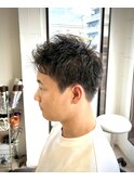 パーマMIXショート