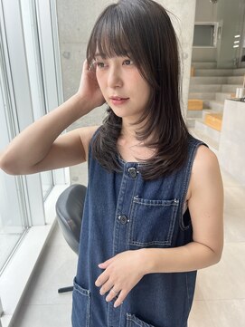 カケル(×.) ウルフレイヤー/顔まわりレイヤー/サイドバング