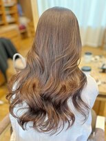 バイオレット 表参道店(Violet) ブリーチなしミルクティーブラウンウォームベージュna153