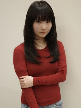 ウィム(wim) "レイヤースタイル"/ワイドバング/顔周りレイヤー/サイドバング