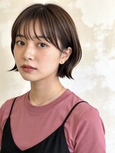 ルードノエル(Rue de Noel) タッセルボブ/パーマ/レイヤーボブ/ハイライト