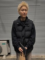 ハイセンス(HISENSE)&nbsp;メンズカットスパイキーショートメンズブロンドカラー【GIA】