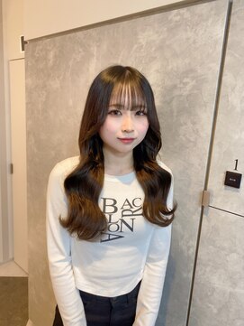 ガルボヘアー 名古屋栄店(garbo hair) 立体感UP◎自然に馴染むロング