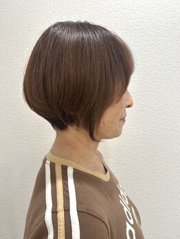 ツムギ(tumugi)の写真/”隠す白髪染め”から”魅せる白髪カラー”へ ◇ 一人一人に合う調合で明るい白髪染めも可能に◎