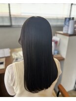 カノエ 下関熊野店(canoe) ブラック/レイヤー/髪質改善縮毛矯正/髪質改善/韓国風/韓国ヘア