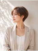 40代50代【満足度No.1＊イノアカラー】白髪ぼかし×大人ショート
