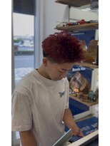 ボンズヘアー(Bonds Hair)&nbsp;レッドスパイキーショート