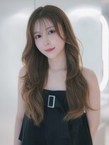 オモチャ 銀座(OMOCHA)&nbsp;韓国レイヤーカット/くびれロンググレージュ