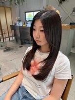 オーラ(ora)&nbsp;【20代髪質改善ストレート×顔まわりレイヤー】