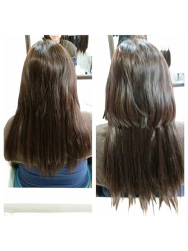 ポニー(Ponny) エクステの馴染ませカット