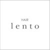 ヘアー レント(HAIR lento)のお店ロゴ