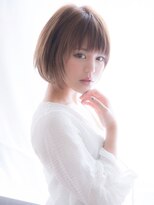 アリエッタ(aRietta)&nbsp;【aRietta/銀座】 小顔大人かわいいグレージュ耳かけボブ