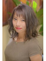 ヘアリゾート ディアリウム(Hair Resort DEARIUM)&nbsp;ラベンダーグレージュカール【町田　美容室】