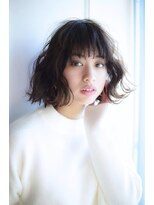 クロム バイ リエット(Chlom by Lietto)&nbsp;Chlom ☆フレンチ波巻き風カールMIXパーマロブ　TEL 0364574337