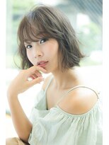 ルカ リノア(Luca lino:a)&nbsp;アイライン効果のあるシースルーバングで目力UP☆/斜めバンク