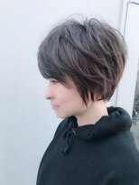 ルーファス 恵比寿 渋谷(Ruufus)&nbsp;クールアッシュのハンサムショート【Ruufus恵比寿渋谷】赤塚