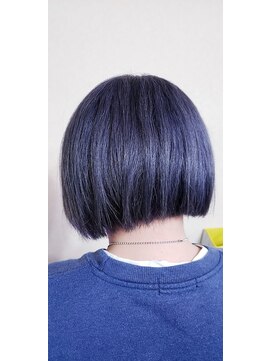 ヘアメイク ルアン ルアン(Hair Make Ruane) ブルーアッシュ
