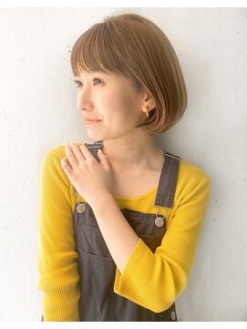 リアン(lien) 【lien.ai 】大人かわいい　ココアブラウン　ミニボブ