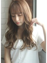 チョビー 銀座(chobii)&nbsp;道村/デジタルパーマ/ローライト/アッシュブラウン/厚めバング