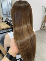 イコ 表参道原宿(ico)&nbsp;日本初上陸LAケラチントリートメント 髪質改善 マロンベージュ