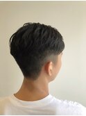 【 刈り上げ × ツーブログラデーションMIX 】