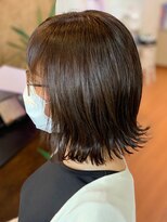 アークスヘアー&nbsp;大人かわいい無造作カール☆外ハネ×ふんわり愛されミディ