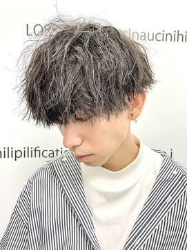 メンズサロンロス(LOSS) ツイストスパイラル/細かめ