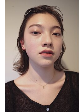 レイジーアワーズ(Lazy Hours) ニュアンスカラー×切りっぱなしbob【天王寺、阿倍野】